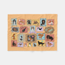 Cavalier Kung Charles Spain Blanket