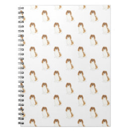 Cavalier Kung Charles Spain (Blenheim) Notebook Anteckningsbok