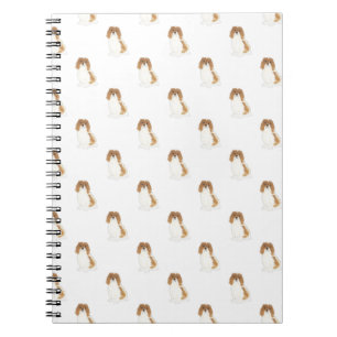 Cavalier Kung Charles Spain (Blenheim) Notebook Anteckningsbok