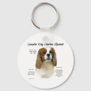 Cavalier Kung Charles Spain Breed Keychain Nyckelring