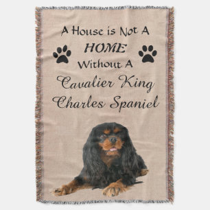 Cavalier Kung Charles Spain Hund Filt