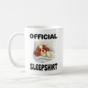 Cavalier Kung Charles Spain Hund Officiell Sleepsh Kaffemugg