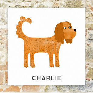 Cavalier Kung Charles Spain Hund Personlig Poster