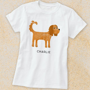 Cavalier Kung Charles Spain Hund Personlig T Shirt