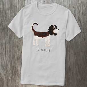 Cavalier Kung Charles Spain Hund Personlig T Shirt