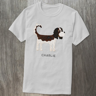 Cavalier Kung Charles Spain Hund Personlig T Shirt