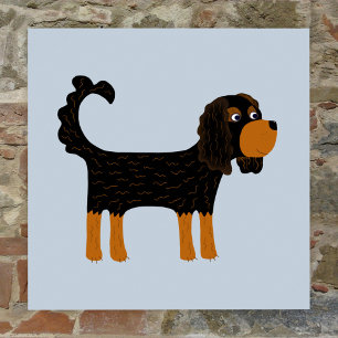 Cavalier Kung Charles Spain Hund Poster