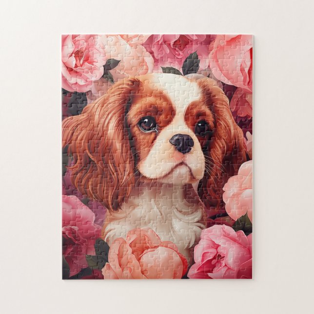 Cavalier Kung Charles Spain i Ro Pussel (Vertikal)