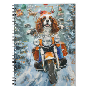 Cavalier Kung Charles Spain jul Anteckningsbok