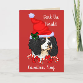 Cavalier Kung Charles Spain jul Helgkort