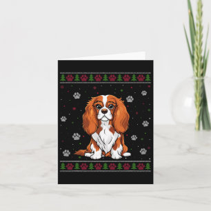 Cavalier Kung Charles Spain jul Sweater Do Kort