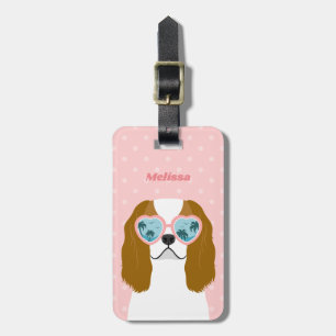 Cavalier Kung Charles Spain Luggage Tags Bagagebricka
