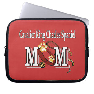 Cavalier Kung Charles Spain Mamma Gifts Laptop Fodral