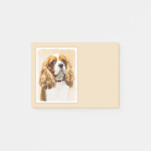 Cavalier Kung Charles Spain Original Paine Post-it Block