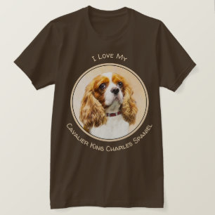 Cavalier Kung Charles Spain Original Paine T Shirt