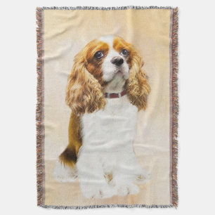 Cavalier Kung Charles Spain Original Painting Filt