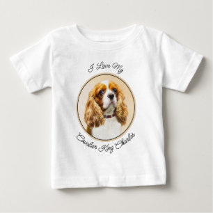 Cavalier Kung Charles Spain Original Painting T Shirt
