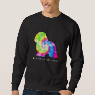 Cavalier Kung Charles Spain Puppy Pet Hund Hippy Lång Ärmad Tröja