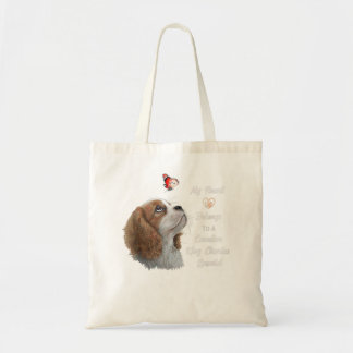 Cavalier Kung Charles Spain Shirt, hund mamma, pap Tygkasse