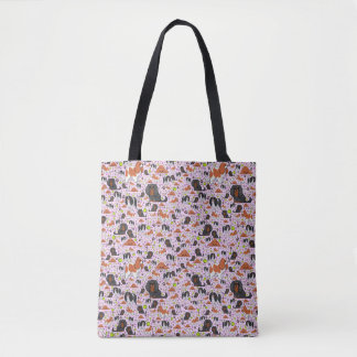 Cavalier Kung Charles Spain Tote Bag Tygkasse