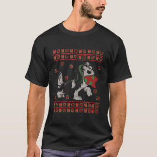 Cavalier Kung Charles Spain Ugly God Jul Gud L T Shirt