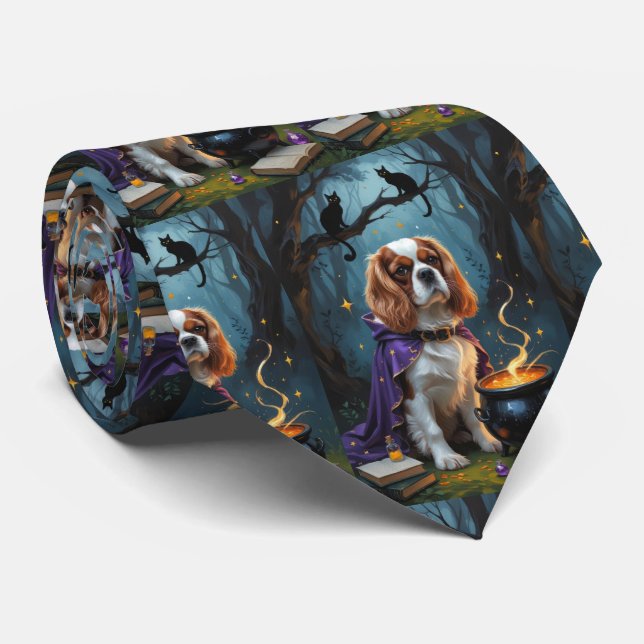 Cavalier Kung Charles Spain Whimsical Halloween Slips (Rullad)