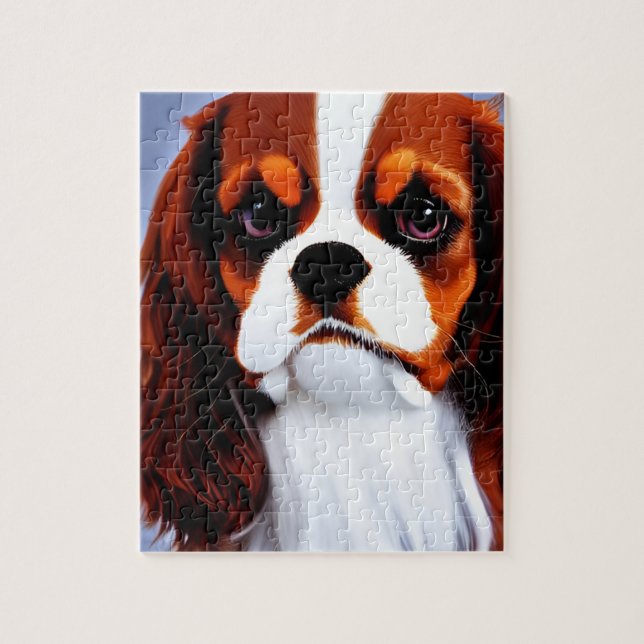 Cavalier kung charles spaniel ai3 pussel (Vertikal)