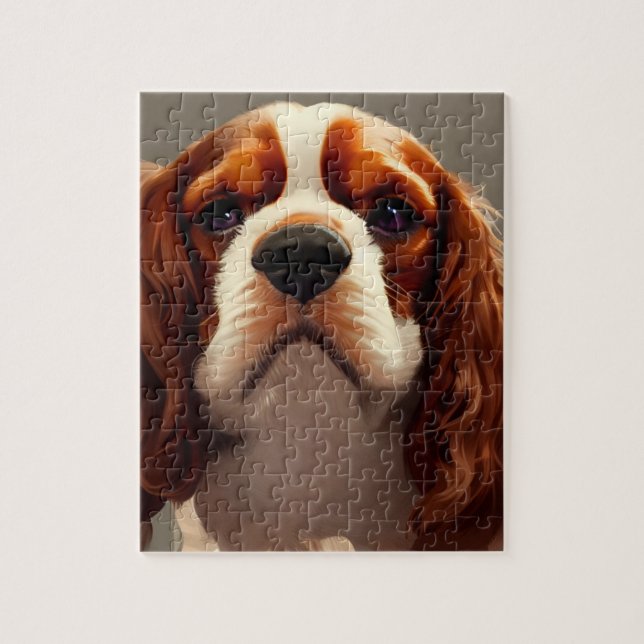 Cavalier Kung Charles Spaniel AI5 Pussel (Vertikal)