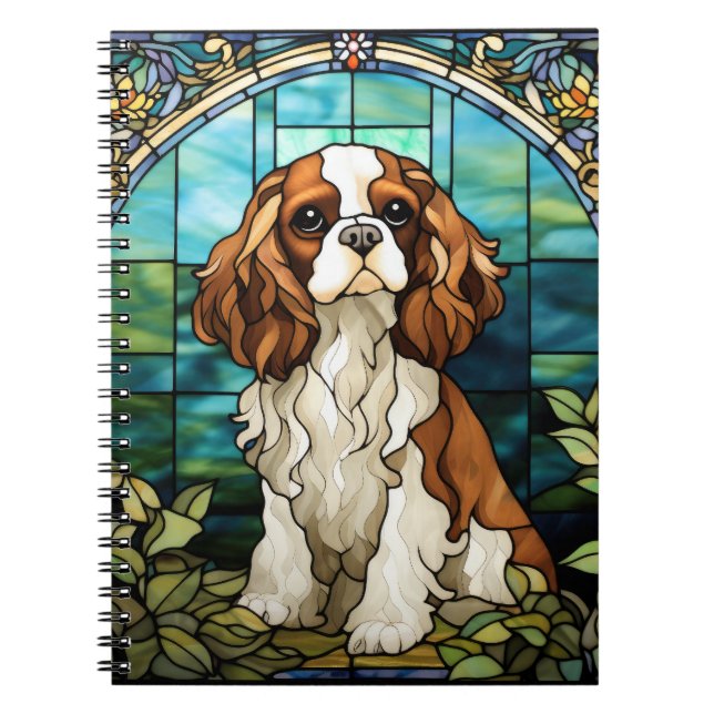 Cavalier Kung Charles Spaniel Anteckningsbok (Framsidan)