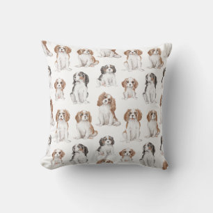 Cavalier Kung Charles Spaniel Dekorativ kudde