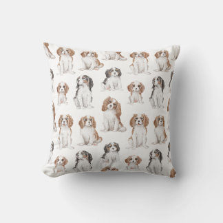 Cavalier Kung Charles Spaniel Dekorativ kudde