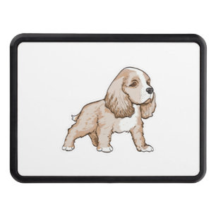 Cavalier Kung Charles Spaniel Dragkroksskydd