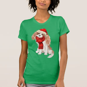 Cavalier Kung Charles Spaniel Funny Helgdag T Shirt