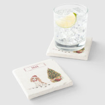 Cavalier Kung Charles Spaniel Funny jul Hund