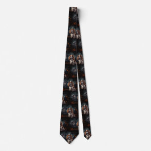 Cavalier Kung Charles Spaniel Halloween Scary Slips