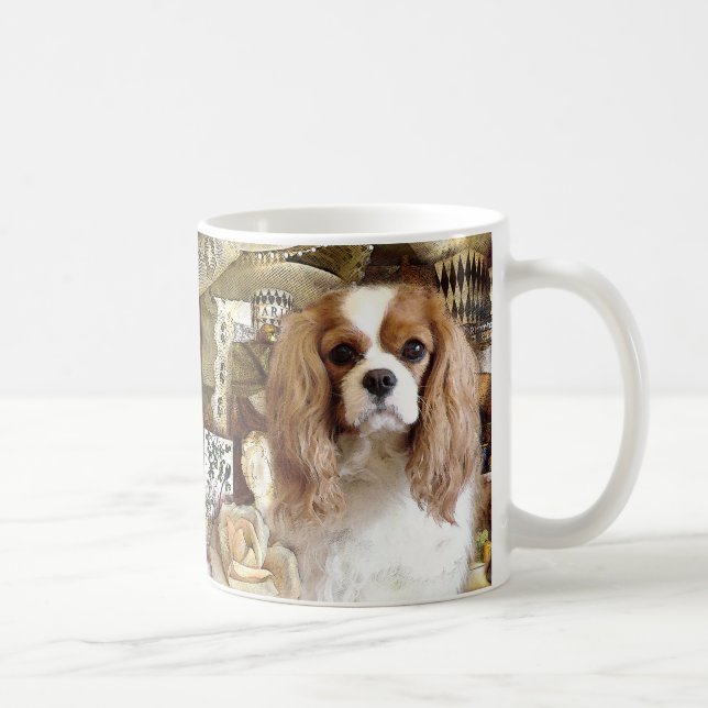 Cavalier Kung Charles Spaniel Kaffemugg (Höger)