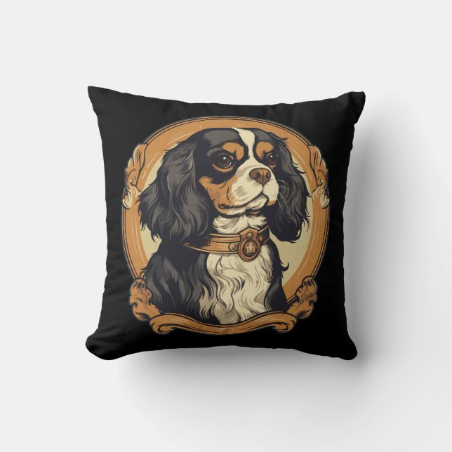 Cavalier Kung Charles Spaniel Kudde (Framsida)