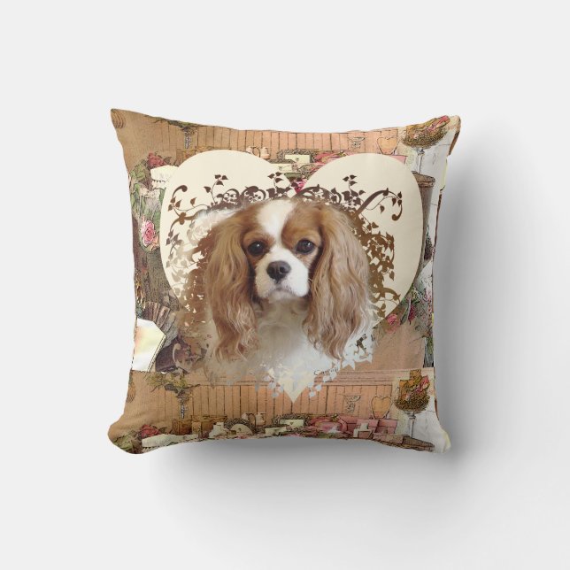 Cavalier Kung Charles Spaniel Kudde (Framsida)