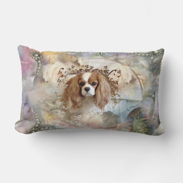 Cavalier Kung Charles Spaniel Lumbarkudde (Framsida)