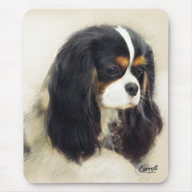 Cavalier Kung Charles Spaniel Musmatta (Framsidan)