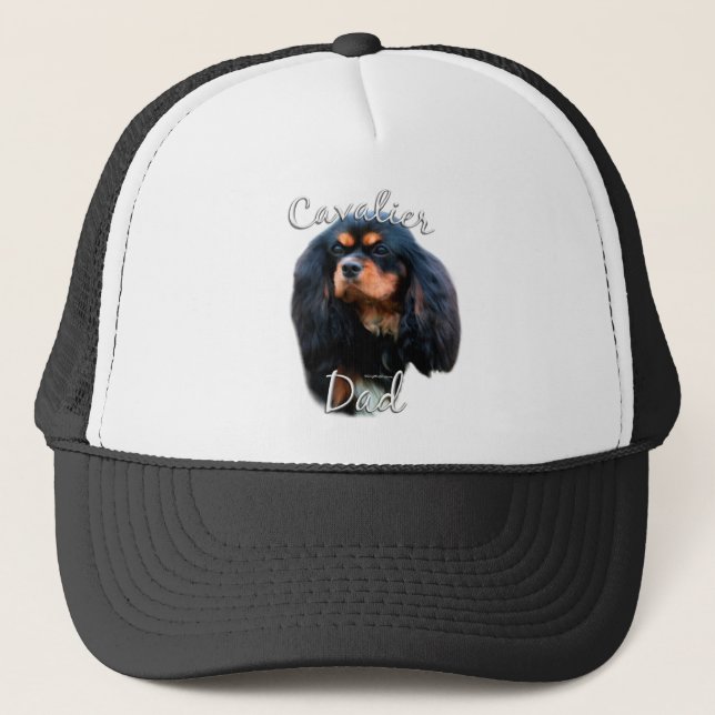 Cavalier Kung Charles Spaniel Pappa 2 Keps (Framsida)