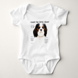 Cavalier Kung Charles Spaniel (tricolor History) T Shirt