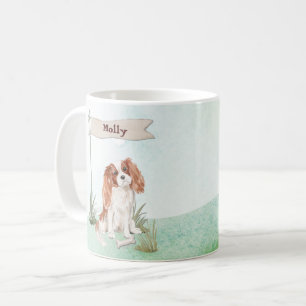 Cavalier Kung Charles Spaniens Grattisar Kaffemugg