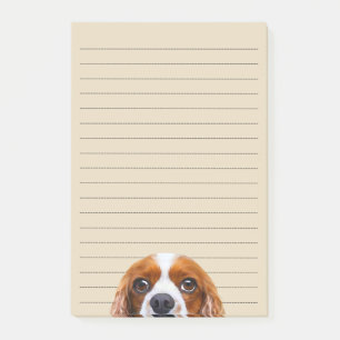 Cavalier Kung Charles spanjor Post-it Block