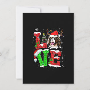 Cavalier Kung Charles Spanska Hund jul L Inbjudningar