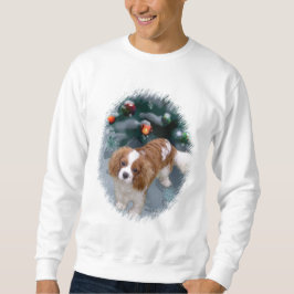 Cavalier Kung Charles Spanska julklappar Långärmad Tröja