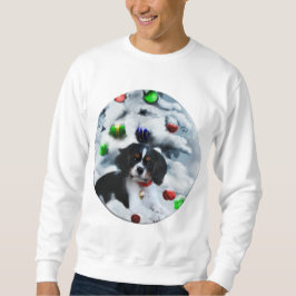 Cavalier Kung Charles Spanska julklappar Sweatshirt