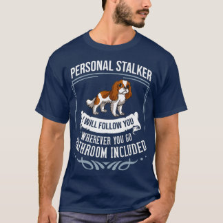 Cavalier Kung Charlies Spain Hund Gift Puppies T Shirt