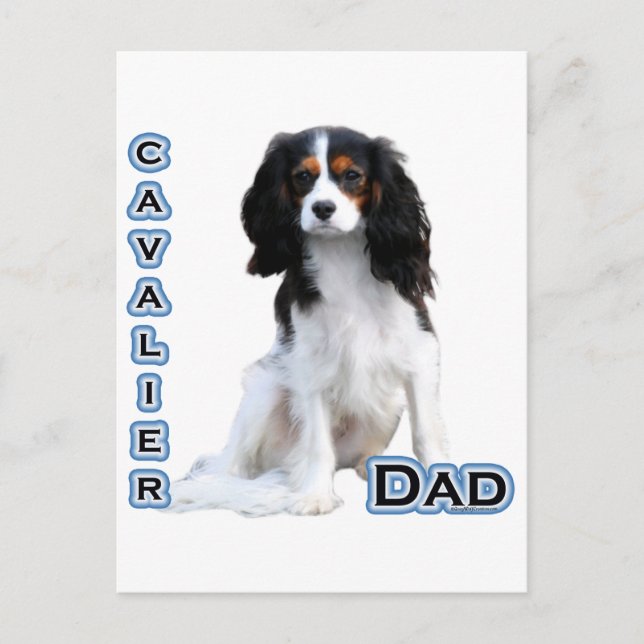 Cavalier Pappa 4 Vykort (Framsida)