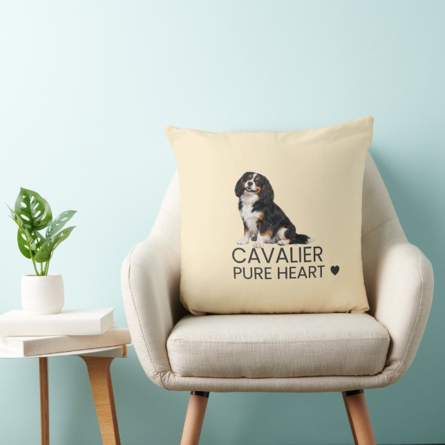 Cavalier – Pure Heart Throw Pillow Kudde (Stol)
